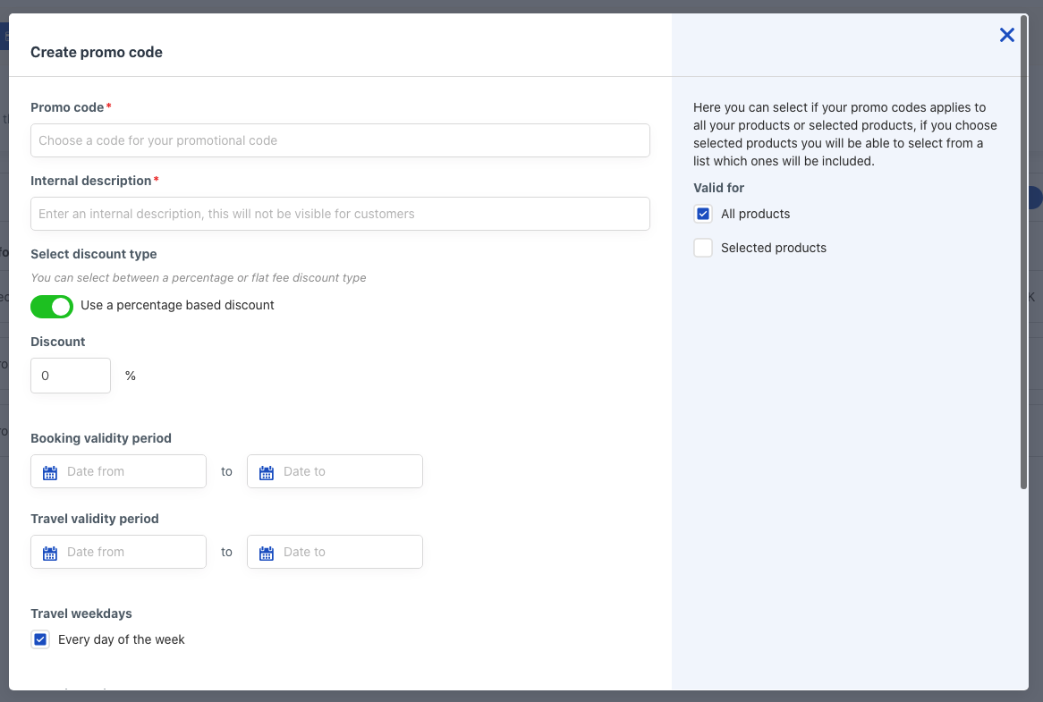 How To Create a Promotional Code (and other discounts) On   Step-By-Step